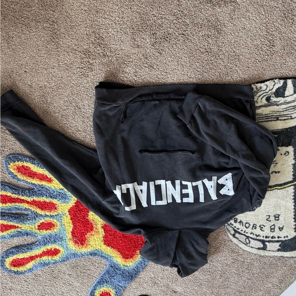 Balenciaga Black Hoodie